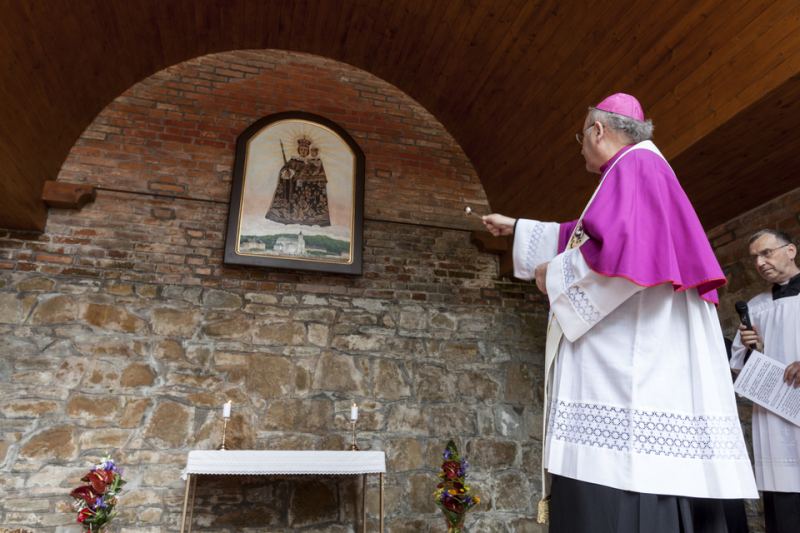 Obraz Panny Marie Štípské v lázeňské kapli