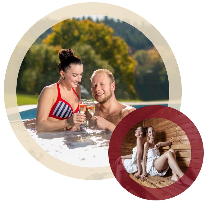 Relax pas — vířivky a sauna v Resortu Kostelec